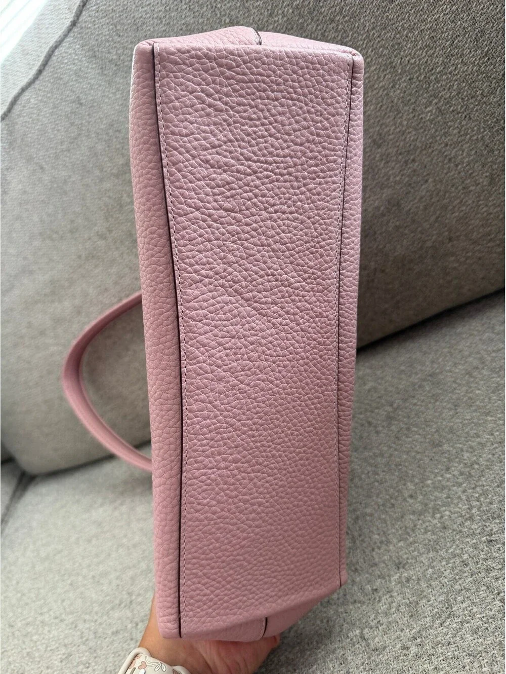 Coach Laurel Shoulder Bag Carnation Pink Leather